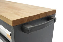 HBM Gereedschapswagen Met Houten Werkblad - 168 Cm - Grijs -Pro Gereedschap Verkoop hbm 525 3.jpg 1200x600 90918ebc88