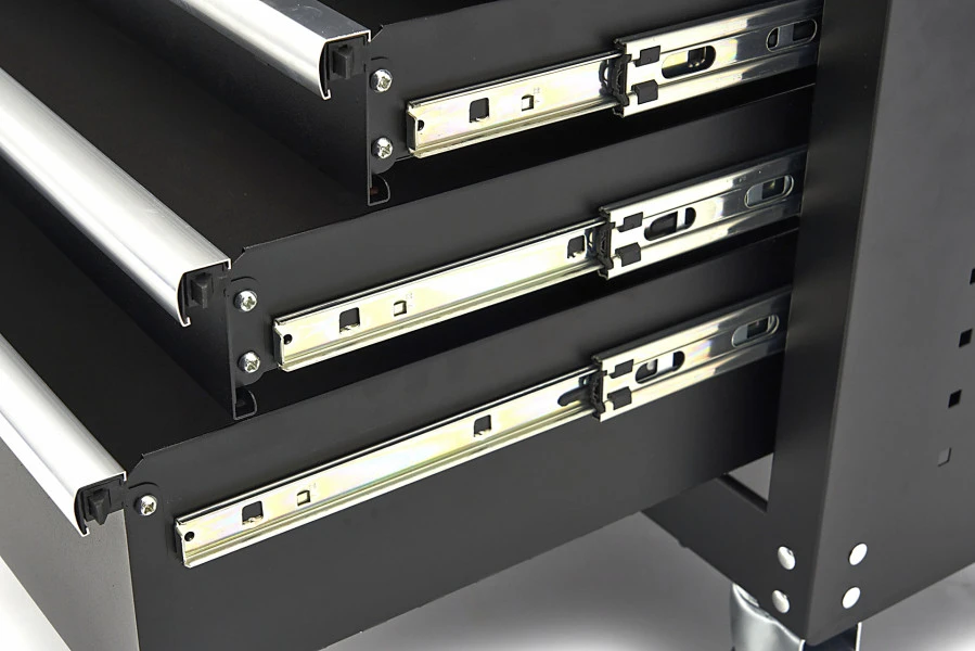 HBM Gereedschapswagen Met 7 Laden - 68 Cm - Zwart 13 HBM Gereedschapswagen Met 7 Laden - 68 Cm - Zwart - Afbeelding 11