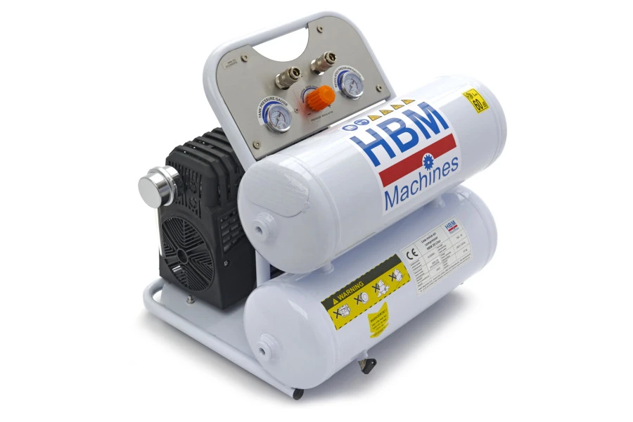 HBM 20 Liter Professionele Low Noise Compressor - Model 2 3 HBM 20 Liter Professionele Low Noise Compressor - Model 2