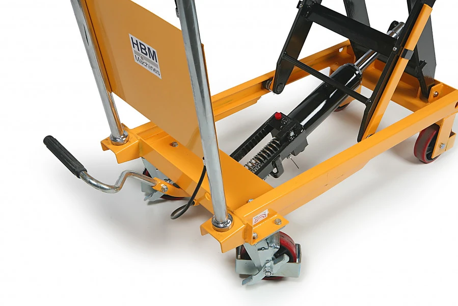 HBM 500 Kg. Verrijdbare Werktafel / Heftafel 3 HBM 500 Kg. Verrijdbare Werktafel / Heftafel