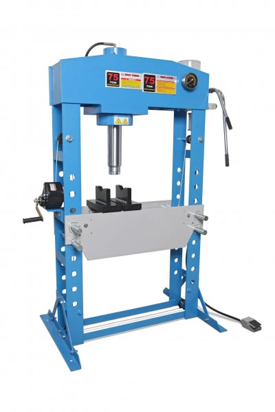 HBM 75 Ton Hydraulische En Pneumatische Raamwerkpers / Werkplaatspers 3 HBM 75 Ton Hydraulische En Pneumatische Raamwerkpers / Werkplaatspers